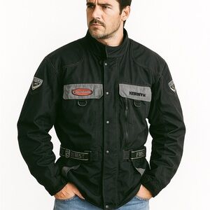 FIRST GEAR Kilimanjaro Motorcycle Jacket Black M